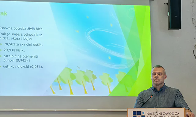 doc. dr. sc. Bruno Cvetković, dipl. san. ing., Nastavni zavod za javno zdravstvo „Dr. Andrija Štampar“