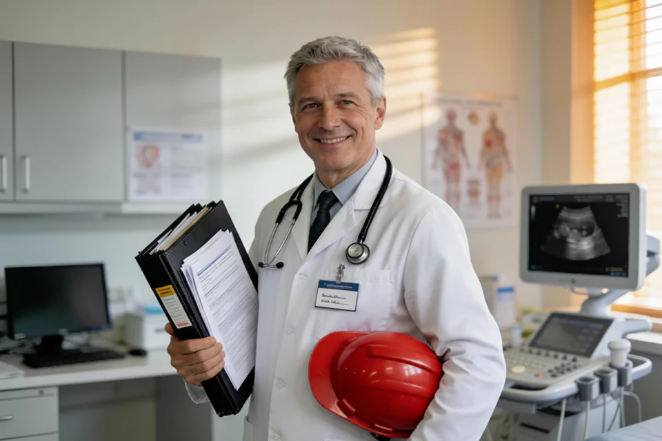 Zaštitna kaciga i zaštitne naočale - HUSZNR